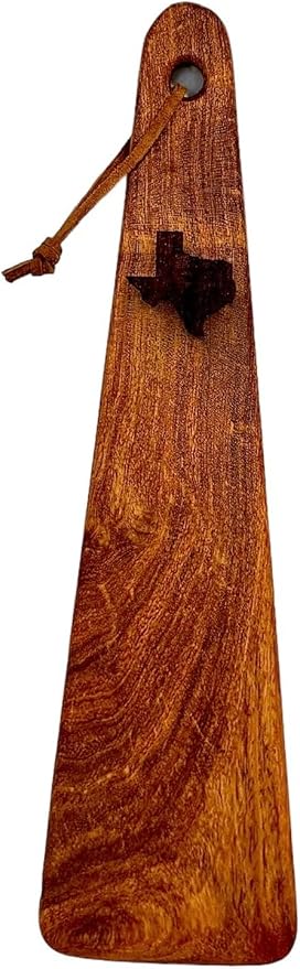 COWBOY SPATULA - Mesquite Wood Spatula, Handmade in Texas, Made in USA, Perfect for cast iron cookware, steel cookware, nonstick cookware - Personalization Optional (Texas Engraving)