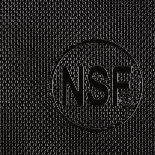 10x6 Inch Small Cutting Board and Bar Board, Black Plastic for Restaurants