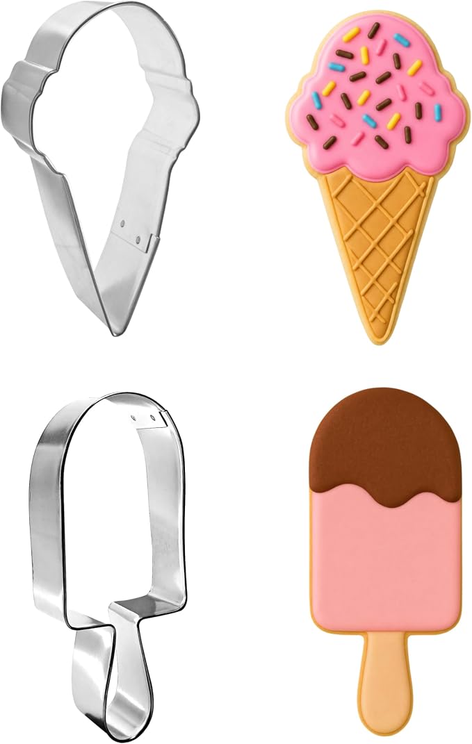 BBQ Grill Cookout Party Cookie Cutter 9 Piece Set from The Cookie Cutter Shop - BBQ Grill, Hamburger, Hot Dog, Mason Jar, Watermelon Cookie Cutters – Tin Plated Steel Cookie Cutters