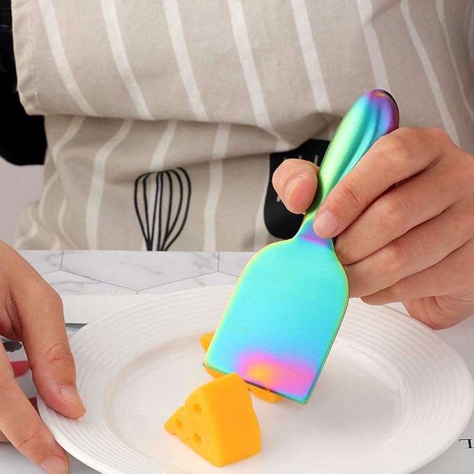 Cheese Knife Set，Stainless Steel Cheese Tool，Ergonomic Design&Easy To Use， for Birthday/Parties/Wedding/Bridal Shower/Housewarming and Anniversary (Symphony)