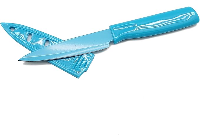 KOLORAE PARING KNIVES - COLORFUL AND FUN, SHARP CUTTING PARING KNIVES MAKE FOR A GREAT GIFT FOR FRIENDS OR FAMILY (3 SETS OF 2) - AVAILABLE IN A SET OF 2 OR 6! (6)