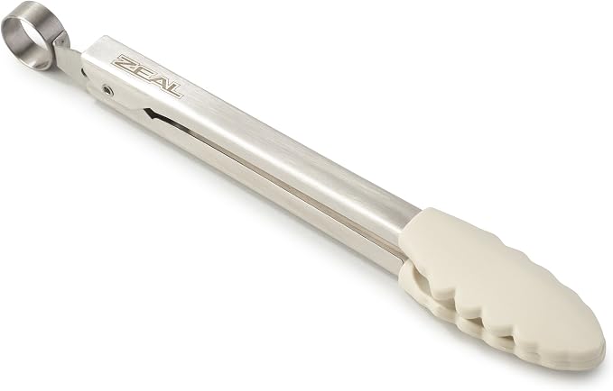 Zeal J141C Silicone Mini Tong 20cm Assorted Colours