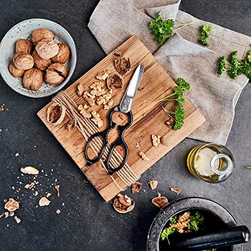 ZWILLING Forged Multi-Purpose Kitchen Shears - Black Handle