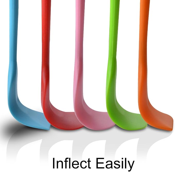 Silicone Spatulas, Small Rubber Spatula With Solid Stainless Steel Core One Piece Design Heat Resistant Non-Stick Flexible Scrapers for Mixing Cooking Baking（5 piece）
