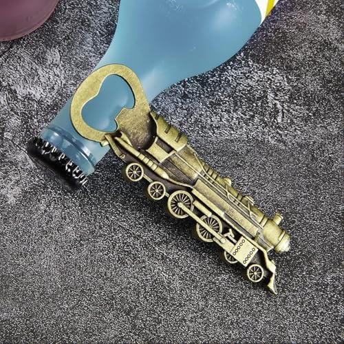 Classic Traditional Train Beer Bottle Opener
