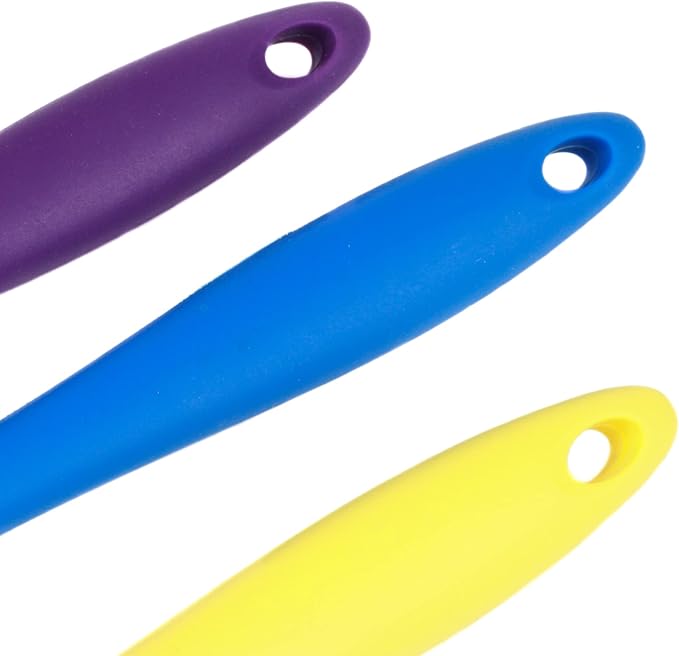 Chef Craft Premium Silicone Spaghetti/Pasta Fork, 11.5 inch, Blue (Pack of 2)