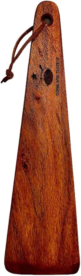 COWBOY SPATULA - Mesquite Wood Spatula, Handmade in Texas, Made in USA, Perfect for cast iron cookware, steel cookware, nonstick cookware - Personalization Optional (Come and Taste It - Skillet)