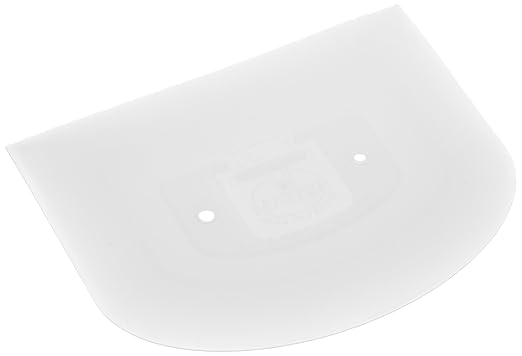 Matfer Bourgeat Bowl Scraper, Multipurpose Dough Scraper, Curved & Straight Flexible Edges