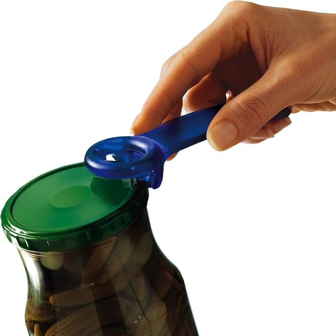 Brix 2121 Frost G JarKey Jar Openers, Transparent