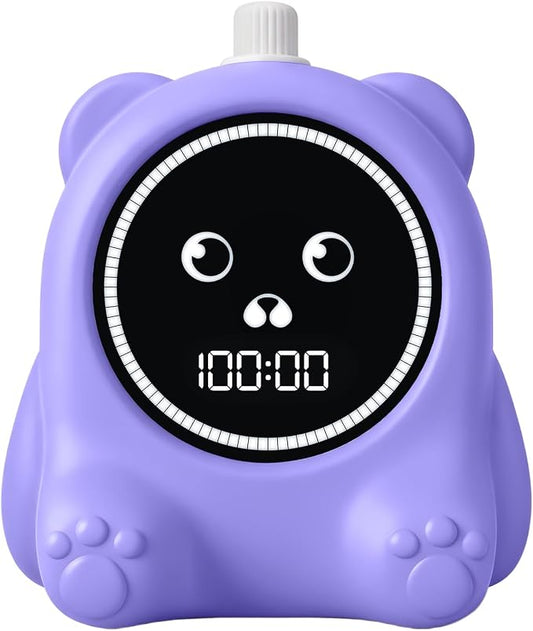 Visual Timer for Kids, 100 Min Digital Timer with Paused, Rechargeable Countdown/Up Timers, 3 Alarm, Silent, Vibrate & Sound Mod, Productivity Timers for ADHD, Classroom, Teacher, Exercise, Study