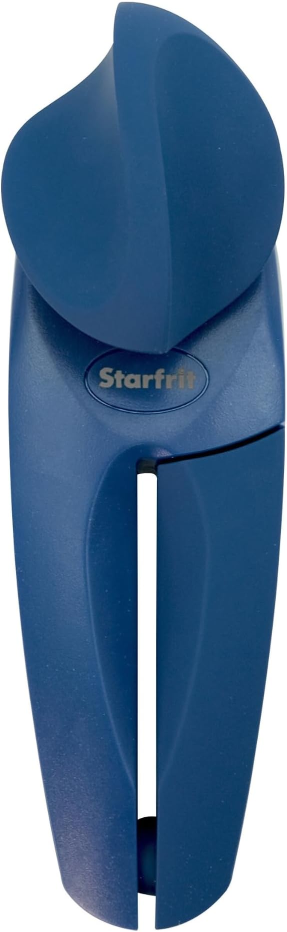Starfrit MightiCan Can Opener, Safe Smooth-Cut Design, Holds Lid and Leaves No Sharp Edges, Comfort Grip Handle, Heavy-Duty Non-Slip Knob, 3-Year Warranty, Blue