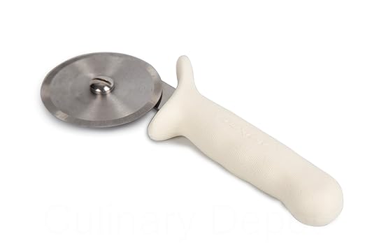 Dexter-Russell 2¾" Pizza Cutter | P3A-PCP | SANI-Safe Series | High-Carbon Steel Blade with Smooth Rolling Action | Textured Non-Slip Handle | Made in USA