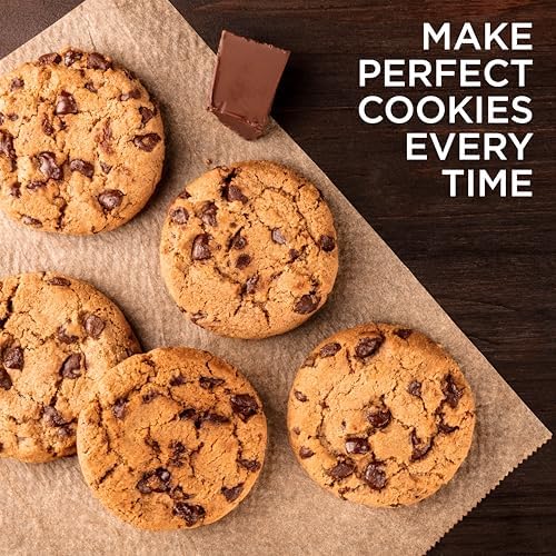 Social Chef Stainless Cookie Scoop Set - Small Cookie Dough Scooper for Great Cookies Sized Cookies - Small Ice Cream Scooper with Trigger Release, 3 Pack, Black