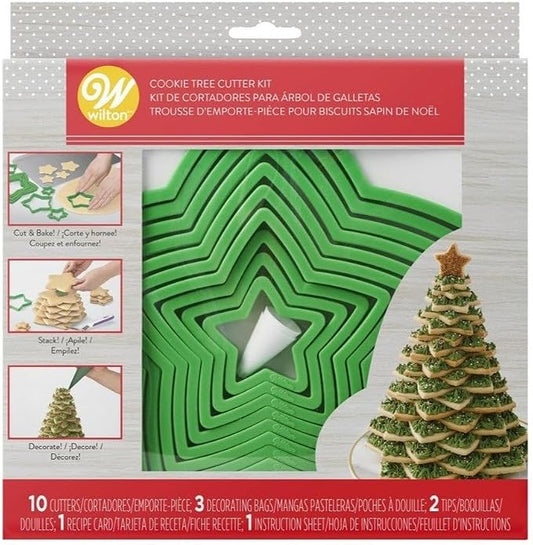 Wilton Gingerbread Cookie Tree Cutter Set