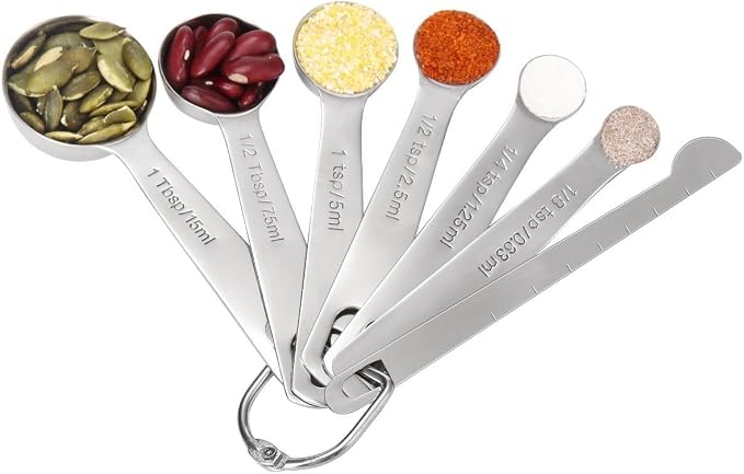 Stainless Steel Measuring Spoons3907 Measuring Spoons, Silver