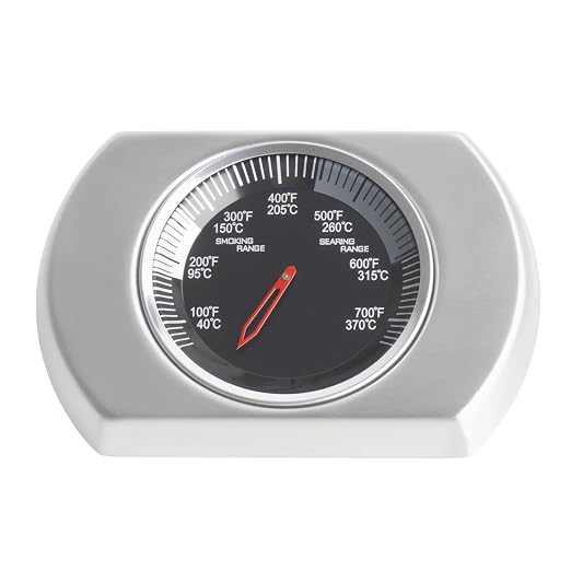 S91003 Grill Temperature Gauge for Napoleon Prestige Series S91005, BBQ Replacement Parts for Napoleon Prestige 500 PRO 500/665/600 Built-in Prestige BIP500 and Rogue 425/365/525 and More Models