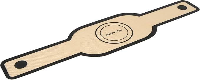 Restaurantware Bread Sling for Dutch Oven with Long Handles Pack of 1 Oval Non-Stick Silicone Fiberglass Sourdough Sling, Reusable Anti-Slip Dishwashable Tan and Black for Bread Loaf, Sourdough