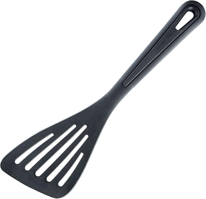 Westmark Gentle Plus 283522E9 Crepe Spatula + Spatula, Heat Resistant up to 270 °C, PPA, Black