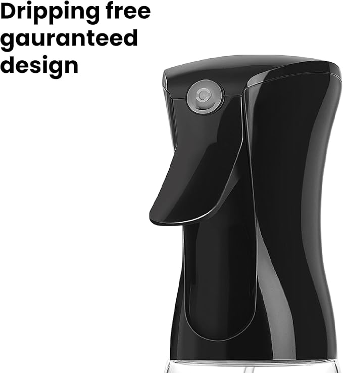 Mistifi Oil Sprayer for Cooking, 150ml Glass Olive Oil Sprayer, Fine Mist Spray Bottle for Air Fryer, Nonstick Frying, Salad, BBQ, Refillable Kitchen Oil Spray (PS88704)