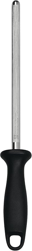 ZWILLING Steels & Sharpeners Sharpening Steel (Synthetic Handle, Black) 21cm