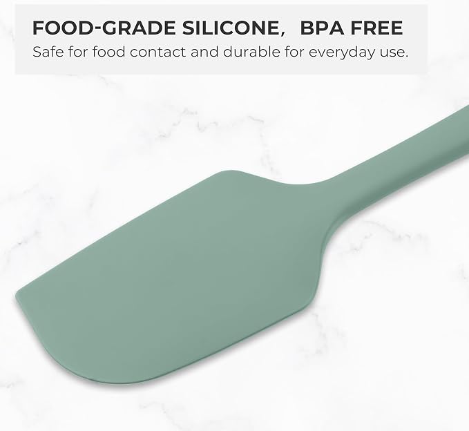 Mini Silicone Basting Pastry Brush, Cooking Brush for Oil Sauce Butter Marinades, Food Brushes for BBQ Grill Kitchen Baking, Baster Brushes Baste Pastries Cakes Meat Desserts, Food Grade, Sage