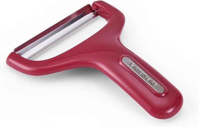 Farberware Pro Large Y-Peeler for Vegetables and Fruit, Stainless Steel Blade, Ambidextrous Grip, Dishwasher Safe - Ideal for Potatoes, Butternut Squash, Cabbage, and More