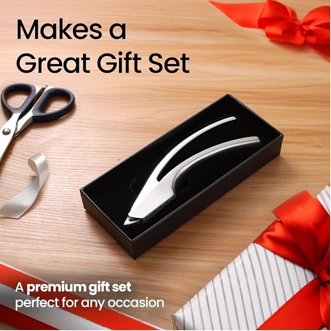 Lifetime Replacement Garlic Press Stainless Steel No Need to Peel, Detachable Handle for Fine Mincing-Premium Garlic Mincer Tool, Rust-Proof, Easy to Clean, Dishwasher Safe Garlic Crusher