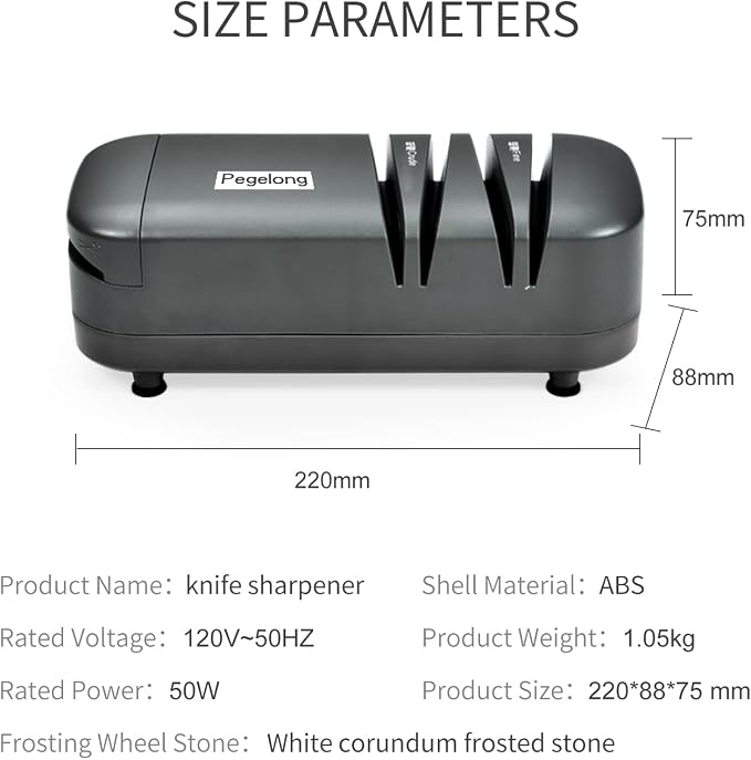 kitchen knife sharpener electric knife scissor sharpener 50w at 12.6-Degree Bevel to Quickly Sharpen Polish Slotted Screwdriver Sharpen with Replaceable Wheels S820