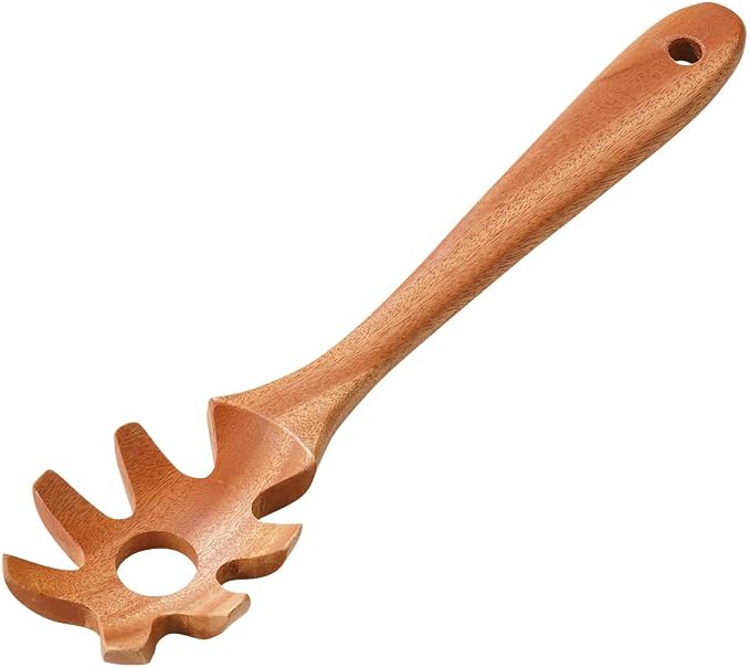 Captain Stag UP-2564 Wooden Kitchen Tool, Cooking Tool, Pasta Server, Wood Breath