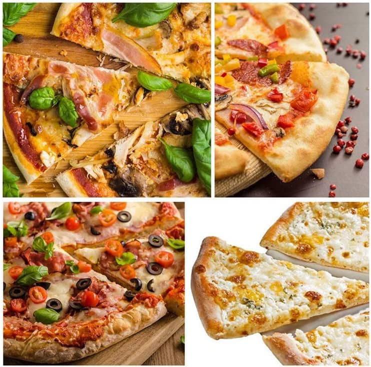 4 Wheel Stainless Steel Pastry Cutter,Expandable Pizza Slicer,Adjustable Cutter Roller Cookie Dough Cutter Divider