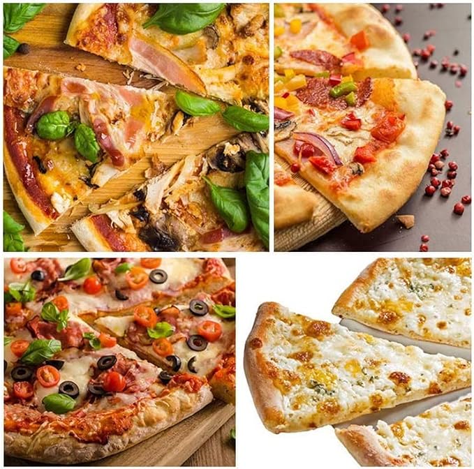 7 Wheel Stainless Steel Pastry Cutter,Expandable Pizza Slicer,Adjustable Cutter Roller Cookie Dough Cutter Divider