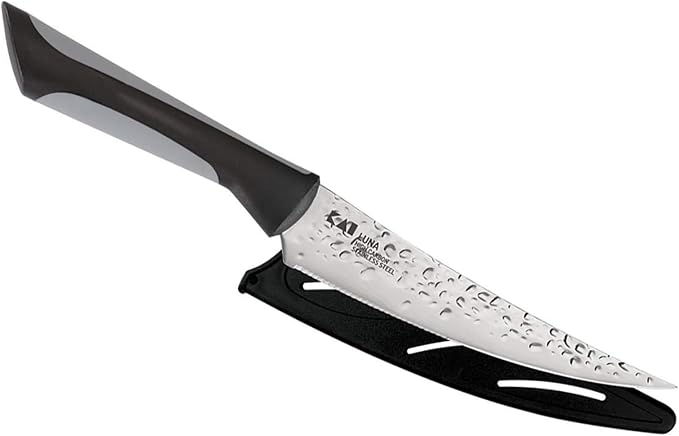 Kai Luna Multi-Utility Knife 6", Narrow, Straight-Bladed Kitchen Knife Perfect for Precise Cuts, Ideal for Preparing Sandwiches or Trimming Vegetables, Hand-Sharpened Japanese Knife