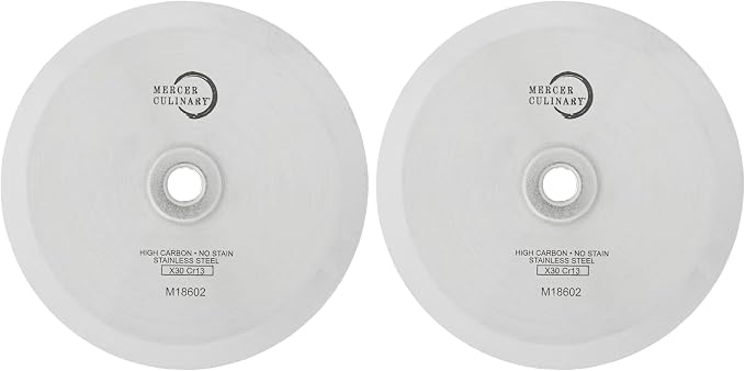Mercer Culinary Millennia Replacement Pizza Wheel, 2-3/4 Inch, Stainless Steel (Pack of 2)