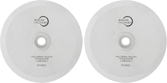 Mercer Culinary Millennia Replacement Pizza Wheel, 2-3/4 Inch, Stainless Steel (Pack of 2)
