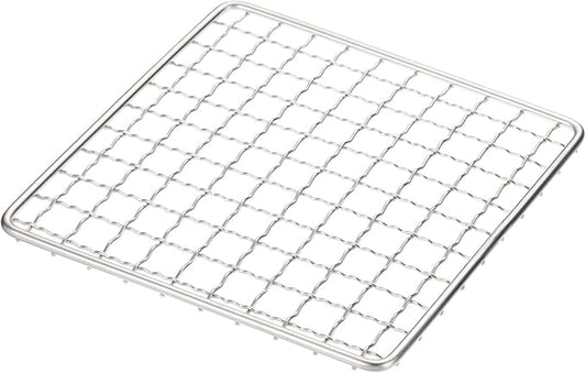 uxcell Cooling Racks, 5.9" x 5.9" Stainless Steel Barbecue BBQ Grill Net Mesh Rack Grate for Cooking, Roasting, Grilling, Oven & Dishwasher Safe, Silver