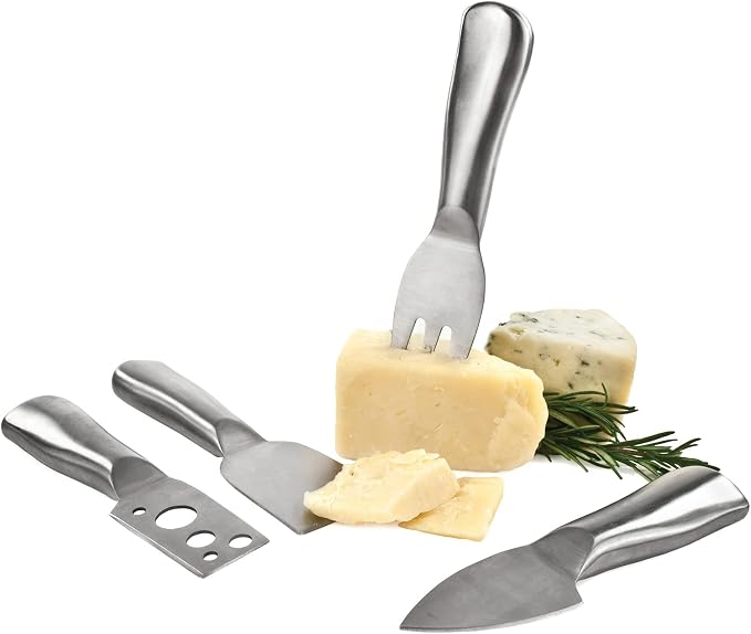 True Botero Tool Set Cheese Knives, Metallic (0175)
