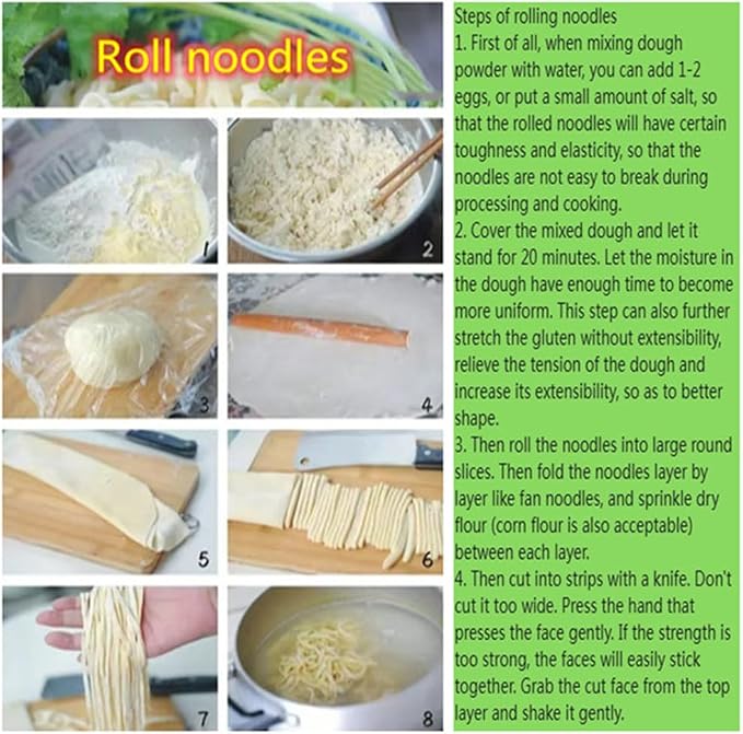 Long Rolling Pin， Baking Dough Roller for Pizza, Pie, Pasta, Bread, Pastry,Noodles(31.1×1.38inch/79×3.5cm)