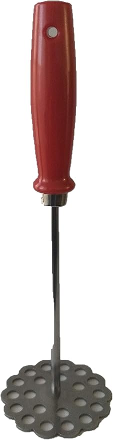 Stainless Steel Potato Masher & Bean Masher, Heavy-duty, Dishwasher Safe