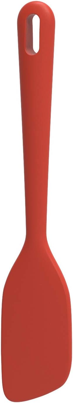Ballarini 28000-011 Rosso Spatula, Large, Silicone, Heat Resistant, Spatula, Confectionery, Making, Large, Dishwasher Safe