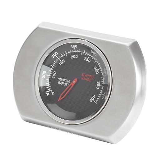 Grill Temperature Gauge for Napoleon Phantom Prestige 500 and Phantom Rogue SE 425 Grills S91010, BBQ Replacement Parts for Napoleon P500RSIBK-3-PHM P500RSIB-PHM RSE425RSIB-PHM, Stainless Steel