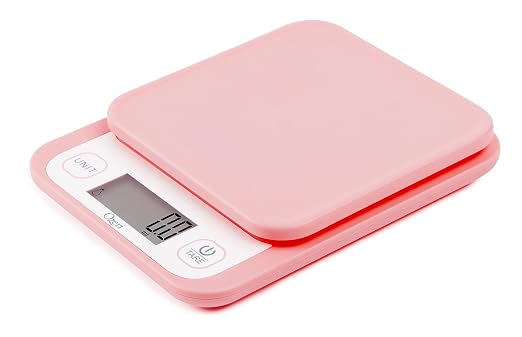 Ozeri® Garden and Kitchen Scale II with 420 Variable Graduation Technology® | Measures most delicate garden herbs and greens at 0.1 g for ingredients under 420 grams and 0.5 g for items over 420 grams