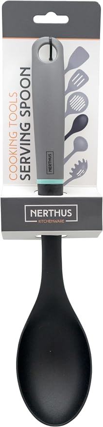 NERTHUS FIH 1241 Smooth Cooking Spoon, Non-Stick BPA Free