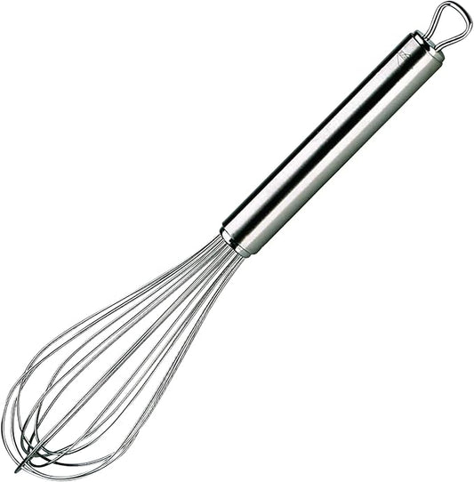 Küchenprofi Stainless Steel Whisk, Hand Whisk for Eggs, Batter, and Dough, Metal Whisk for Kitchen Use, 12 Inches
