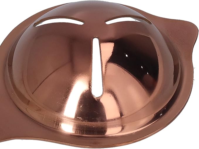 Stainless Steel Egg Separator Efficient Yolk White Divider for Baking Kitchen Gadget (Rose Gold)
