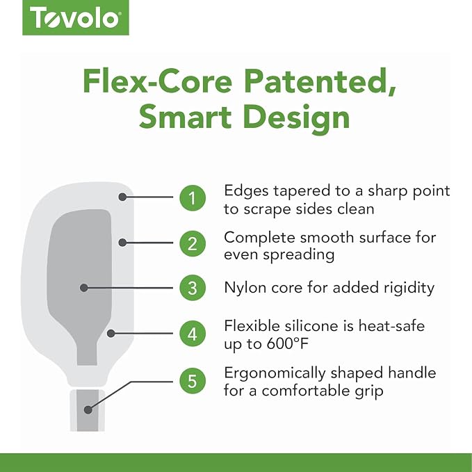 Tovolo, Spoonula Flex Core Stainless Steel Handle Cayenne