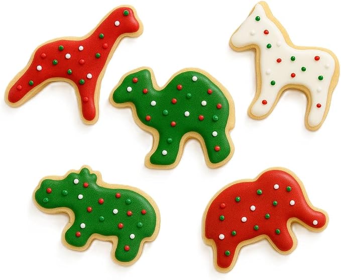 Mini Circus Animal Cookie Cutter 5 Piece Set from The Cookie Cutter Shop