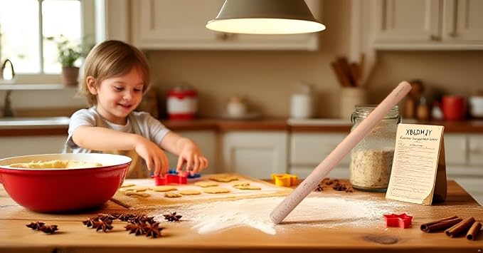 Extra Long Pasta Rolling Pin,Professional Rolling Pins,For Rolling Out Dough For Bread, Baking,Pizza,Noodles(39.37×1.38inch/100×3.5cm)
