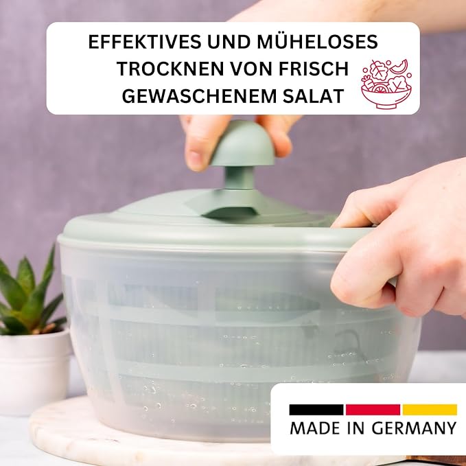 Westmark 2432224M Salad Spinner Polypropylene Mint Green Standard