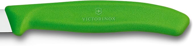 Victorinox Swiss Classic 2 Piece Paring Knife Set Straight Edge Pointed Tip - Green