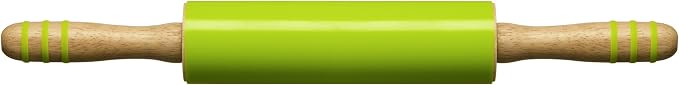 ZING! Premier Housewares Rolling Pin, Silicone, 44cm - Green